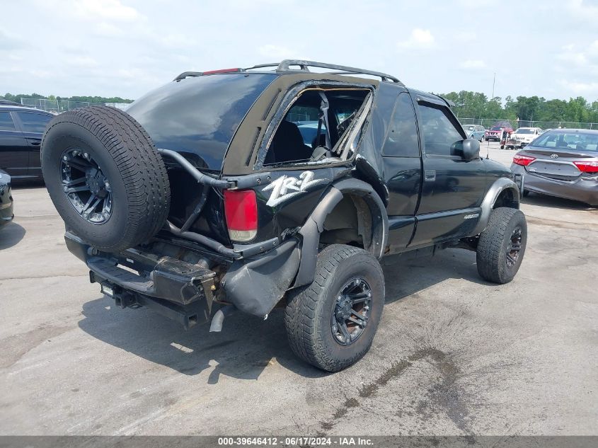 2000 Chevrolet Blazer Ls VIN: 1GNCT18W4YK159212 Lot: 39646412
