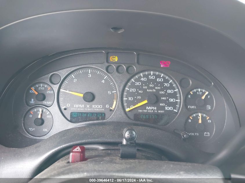 2000 Chevrolet Blazer Ls VIN: 1GNCT18W4YK159212 Lot: 39646412