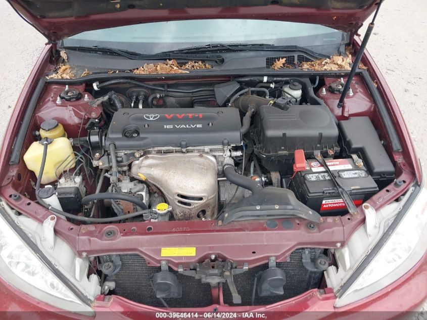 2003 Toyota Camry Le VIN: JTDBE32K130167031 Lot: 39646414