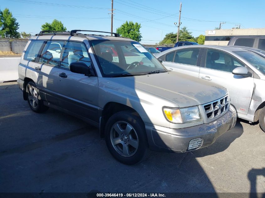 1999 Subaru Forester S VIN: JF1SF655XXH719885 Lot: 39646419