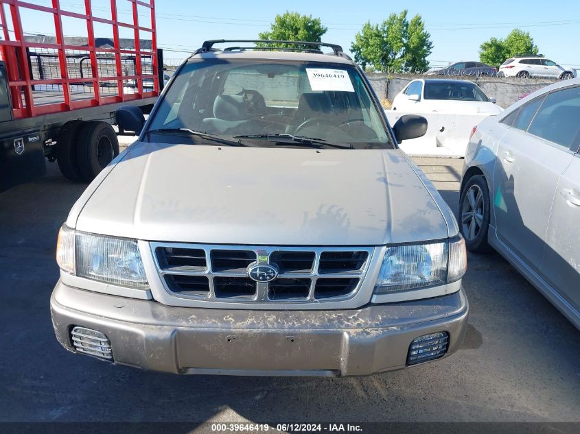 1999 Subaru Forester S VIN: JF1SF655XXH719885 Lot: 39646419