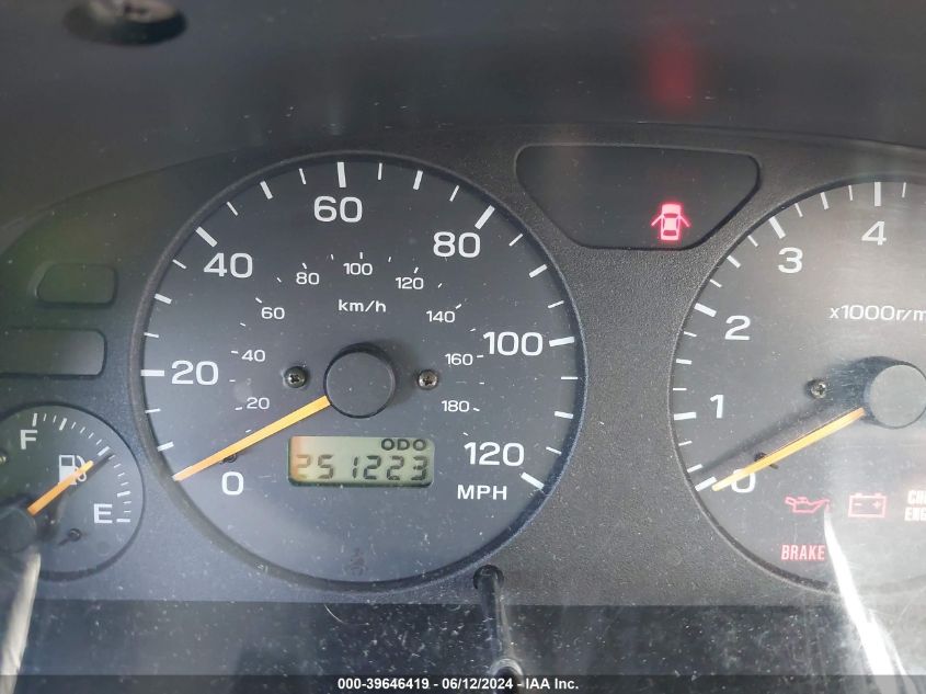 1999 Subaru Forester S VIN: JF1SF655XXH719885 Lot: 39646419