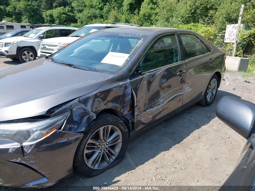 2016 Toyota Camry Se VIN: 4T1BF1FK1GU156746 Lot: 39646425