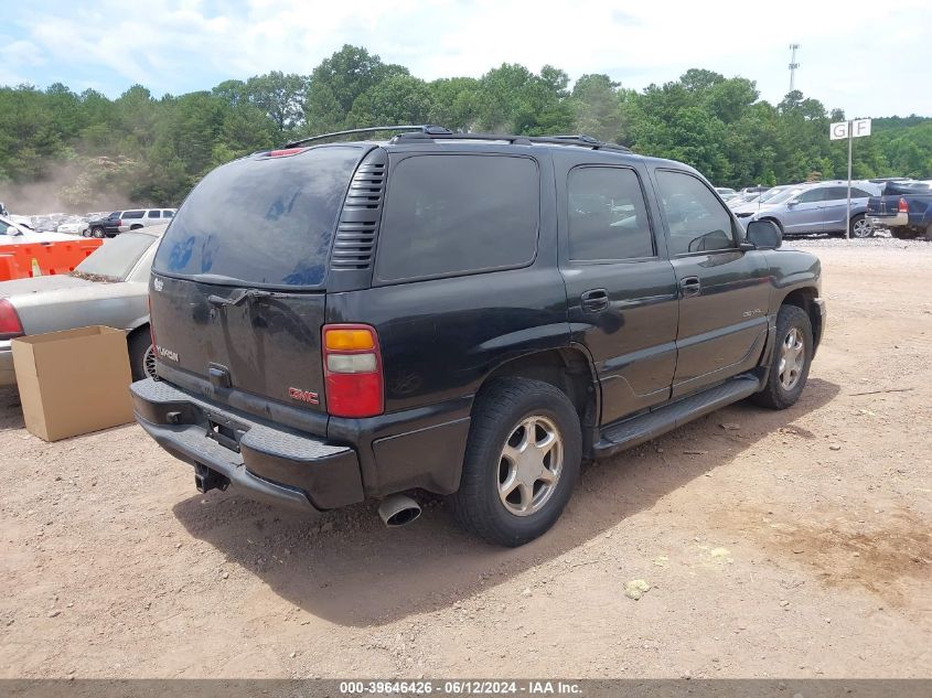 2002 GMC Yukon Denali Denali VIN: 1GKEK63U72J320029 Lot: 39646426