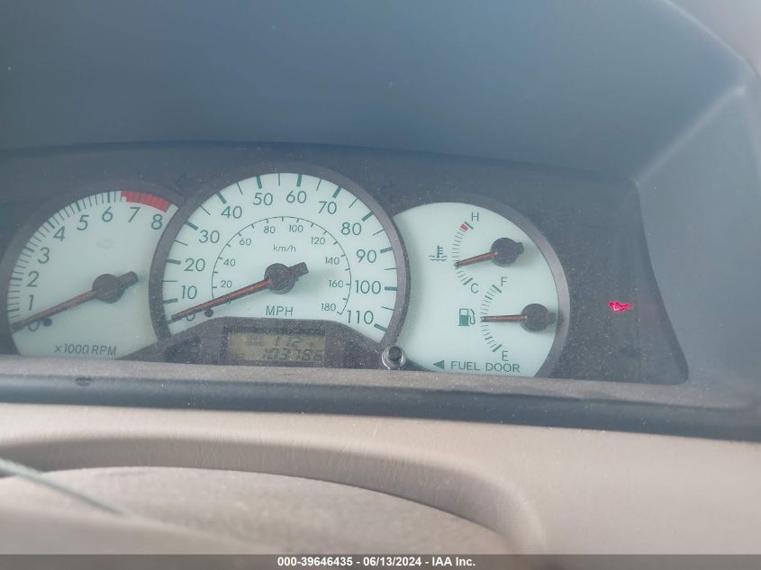 2004 Toyota Corolla Le VIN: 1NXBR32E34Z292343 Lot: 39646435