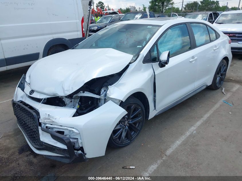 2023 Toyota Corolla Xse VIN: 5YFT4MCE8PP153337 Lot: 39646440