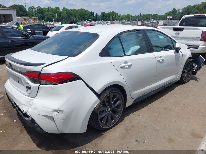 2023 Toyota Corolla Xse VIN: 5YFT4MCE8PP153337 Lot: 39646440