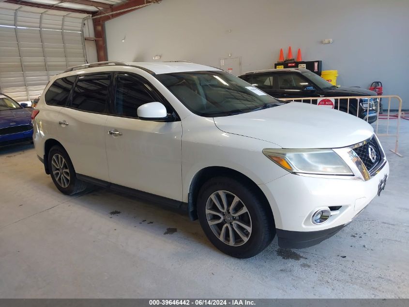 2013 Nissan Pathfinder Sv VIN: 5N1AR2MNXDC601914 Lot: 39646442