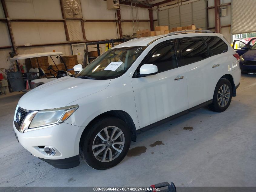 2013 Nissan Pathfinder Sv VIN: 5N1AR2MNXDC601914 Lot: 39646442