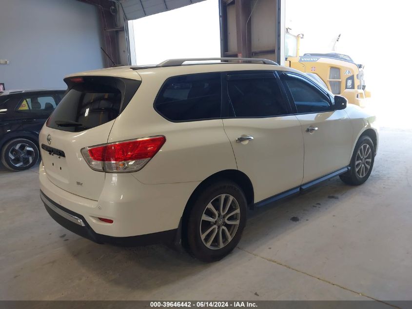 2013 Nissan Pathfinder Sv VIN: 5N1AR2MNXDC601914 Lot: 39646442