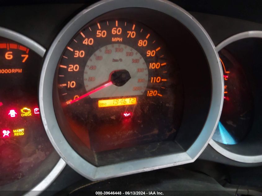 2008 Toyota Tacoma VIN: 5TENX22NX8Z553627 Lot: 39646448