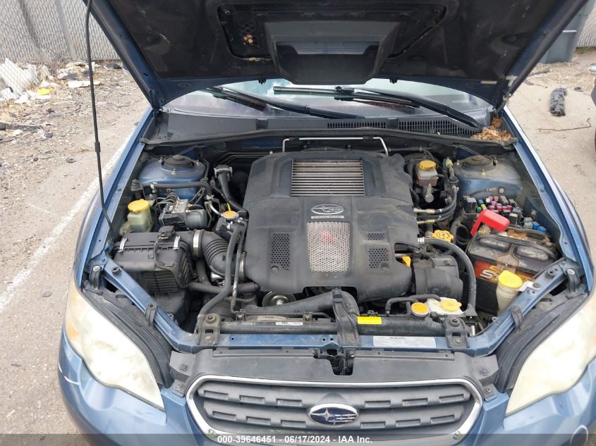 2007 Subaru Outback 2.5Xt Limited VIN: 4S4BP63C874301398 Lot: 39646451