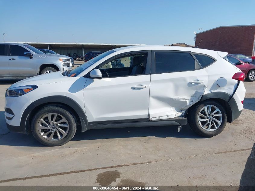 2016 Hyundai Tucson Se VIN: KM8J23A4XGU164985 Lot: 39646454