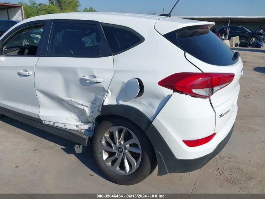 2016 Hyundai Tucson Se VIN: KM8J23A4XGU164985 Lot: 39646454