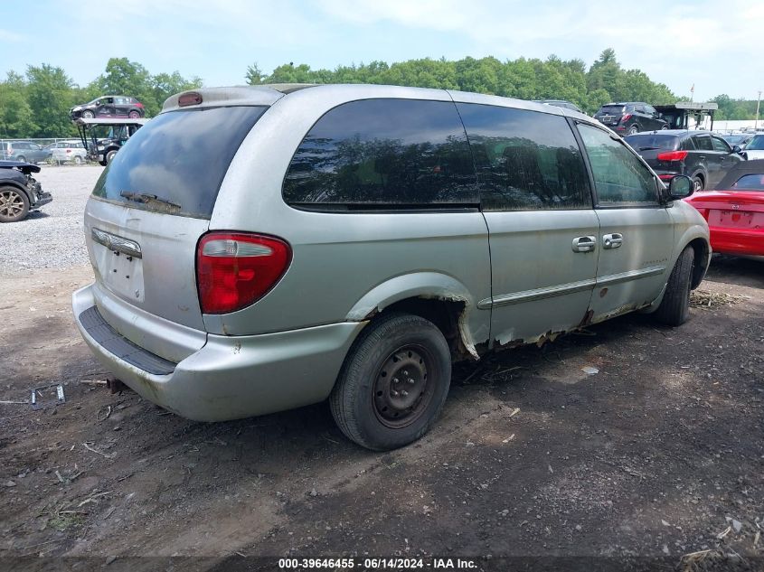 2001 Chrysler Town & Country Lx VIN: 2C4GP44371R270937 Lot: 39646455