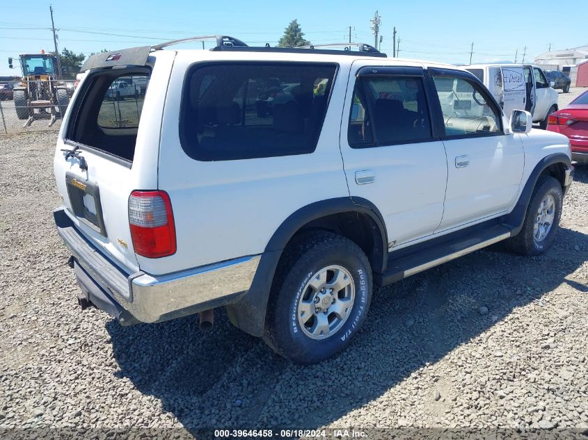 1997 Toyota 4Runner Sr5 V6 VIN: JT3HN86R1V0109720 Lot: 39646458