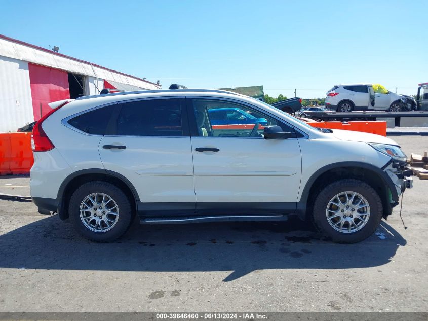 2015 Honda Cr-V Lx VIN: 5J6RM4H33FL004658 Lot: 39646460
