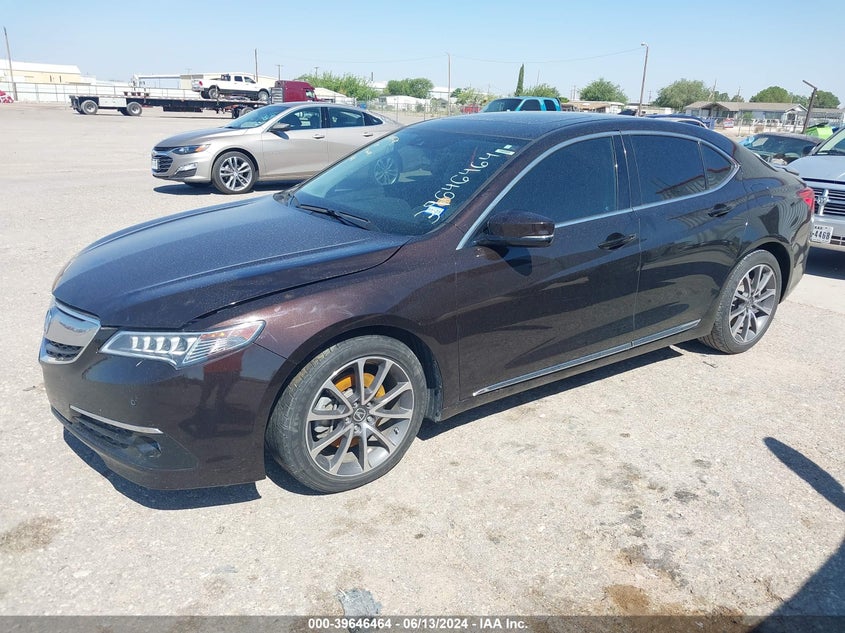 2016 Acura Tlx V6 Advance VIN: 19UUB2F76GA002319 Lot: 39646464
