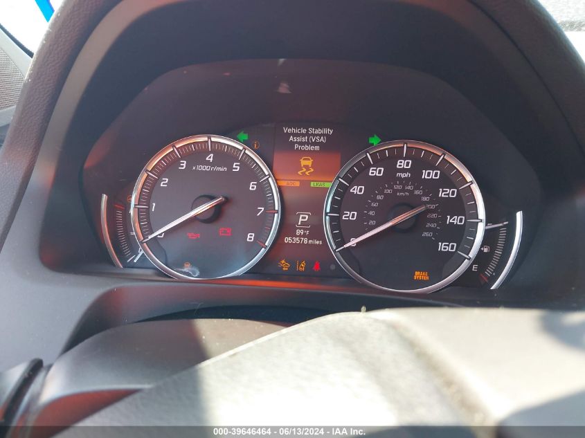 2016 Acura Tlx V6 Advance VIN: 19UUB2F76GA002319 Lot: 39646464