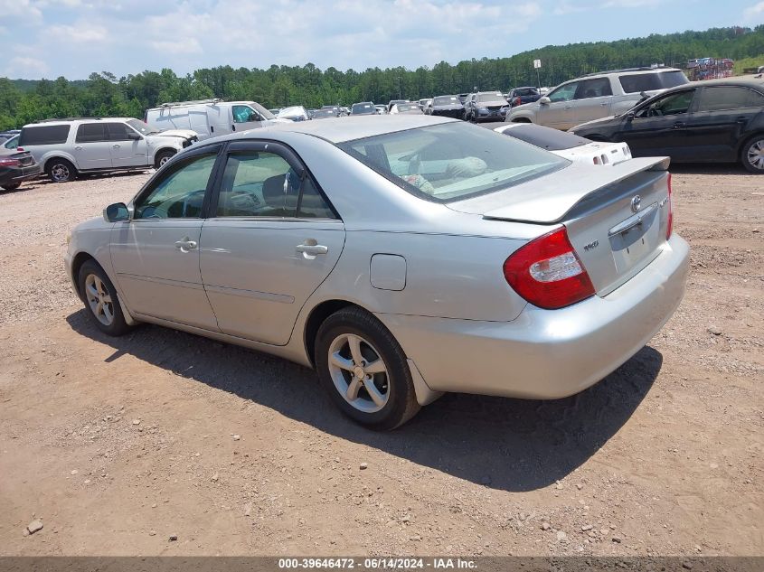 2003 Toyota Camry Le VIN: 4T1BE32K63U218396 Lot: 39646472