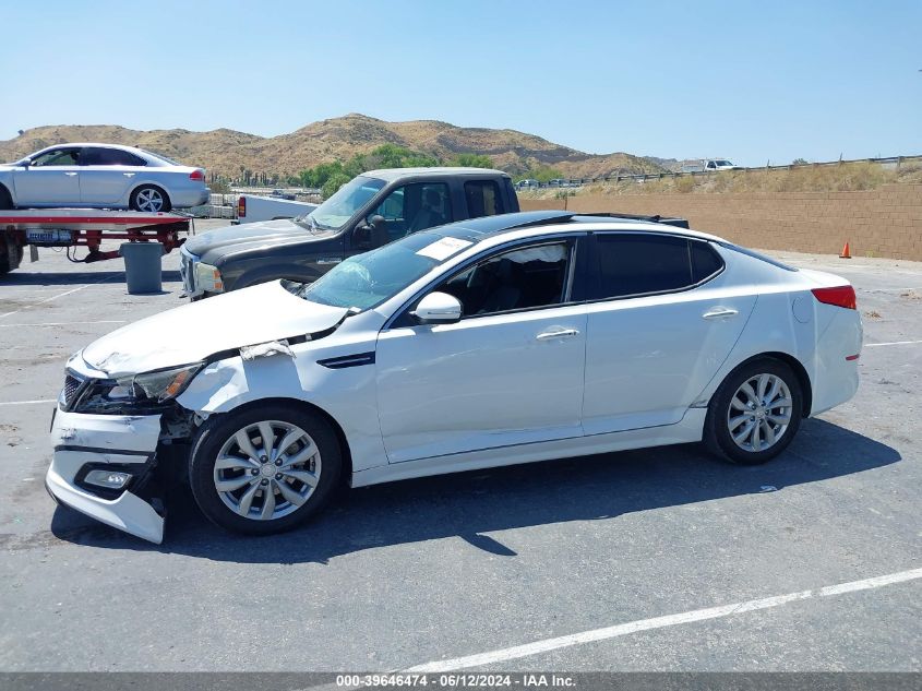2015 Kia Optima Ex VIN: 5XXGN4A79FG500278 Lot: 39646474