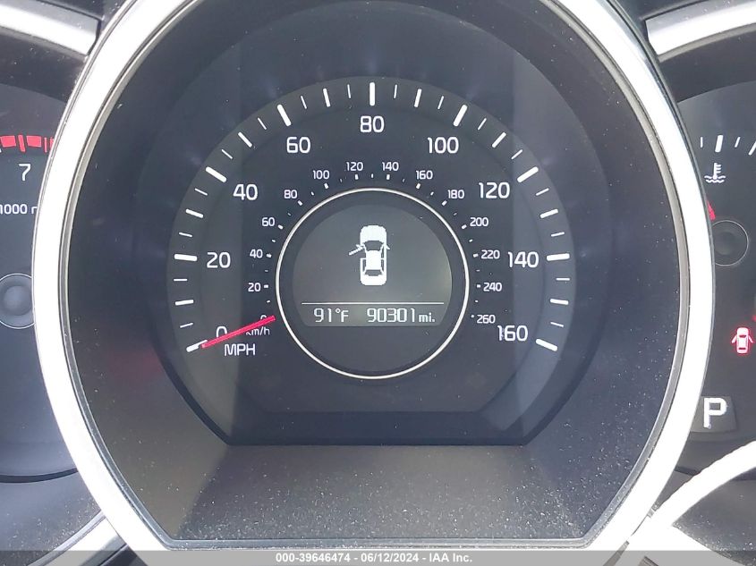 2015 Kia Optima Ex VIN: 5XXGN4A79FG500278 Lot: 39646474