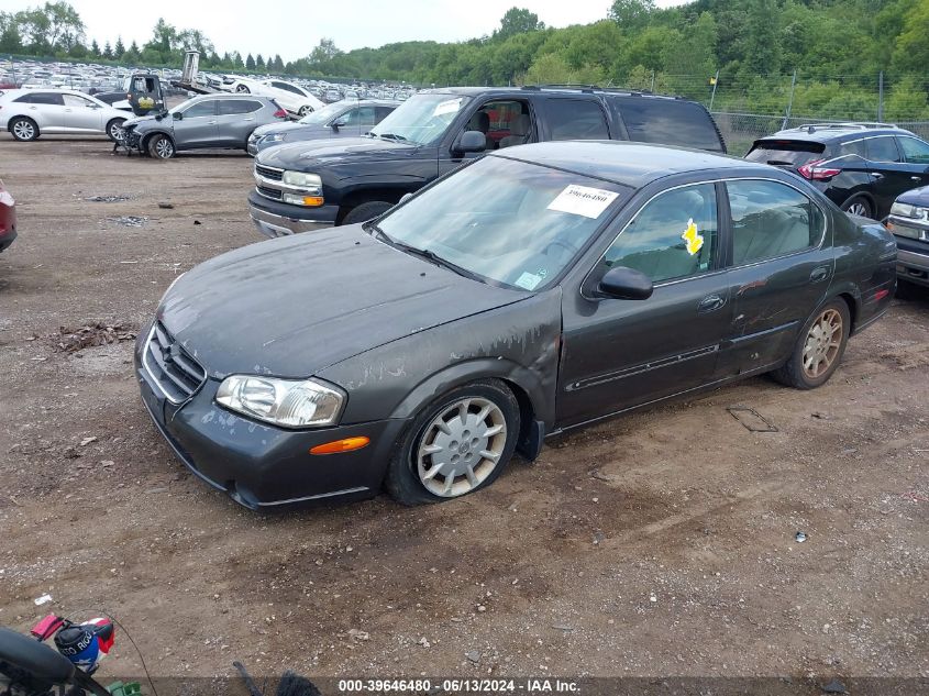 2000 Nissan Maxima Gle/Gxe/Se VIN: JN1CA31D8YT521669 Lot: 39646480