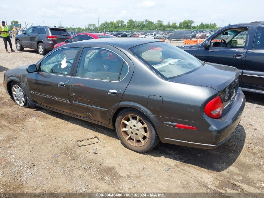 2000 Nissan Maxima Gle/Gxe/Se VIN: JN1CA31D8YT521669 Lot: 39646480