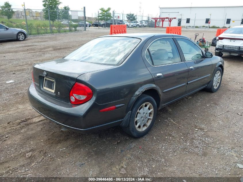 2000 Nissan Maxima Gle/Gxe/Se VIN: JN1CA31D8YT521669 Lot: 39646480