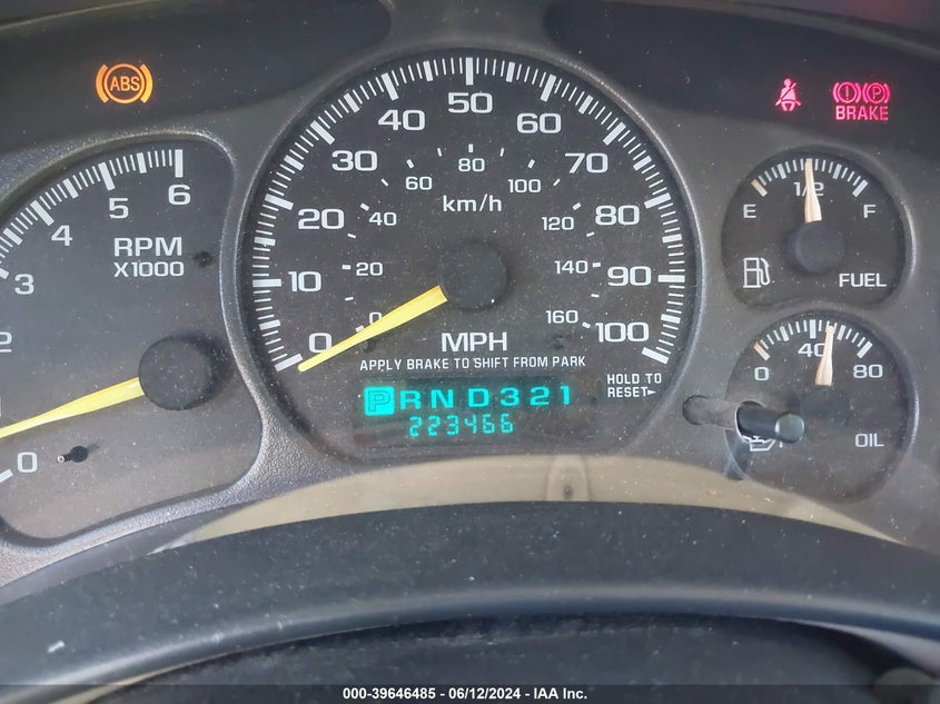 2001 Chevrolet Silverado 1500 Ls VIN: 2GCEC19T011279469 Lot: 39646485