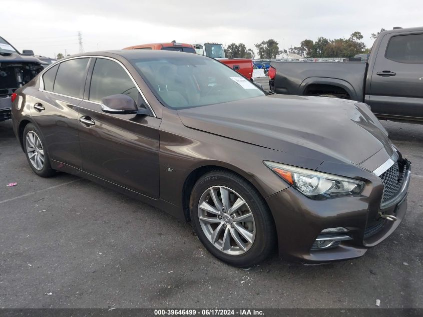 2015 Infiniti Q50 Premium VIN: JN1BV7AP8FM351225 Lot: 39646499