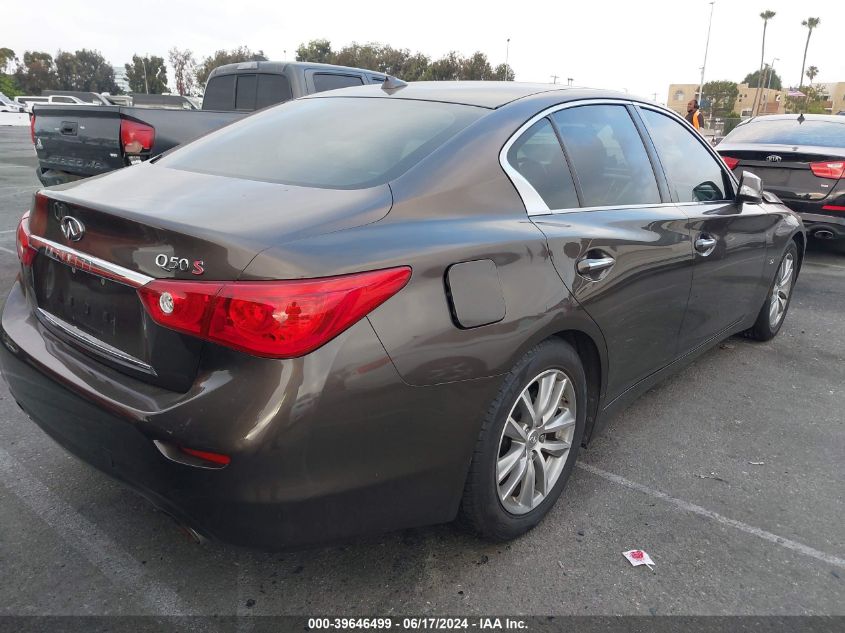 2015 Infiniti Q50 Premium VIN: JN1BV7AP8FM351225 Lot: 39646499