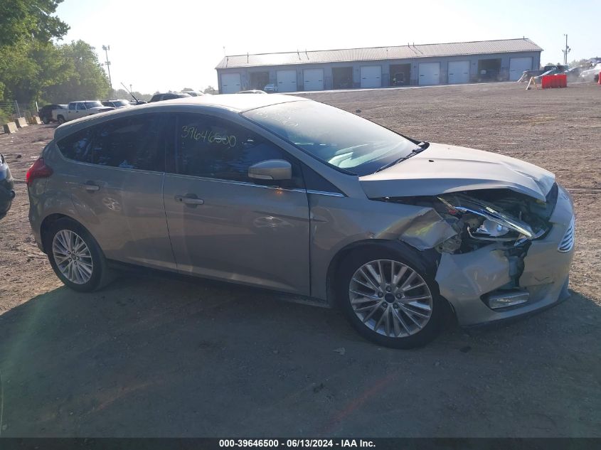 2016 Ford Focus Titanium VIN: 1FADP3N26GL345864 Lot: 39646500