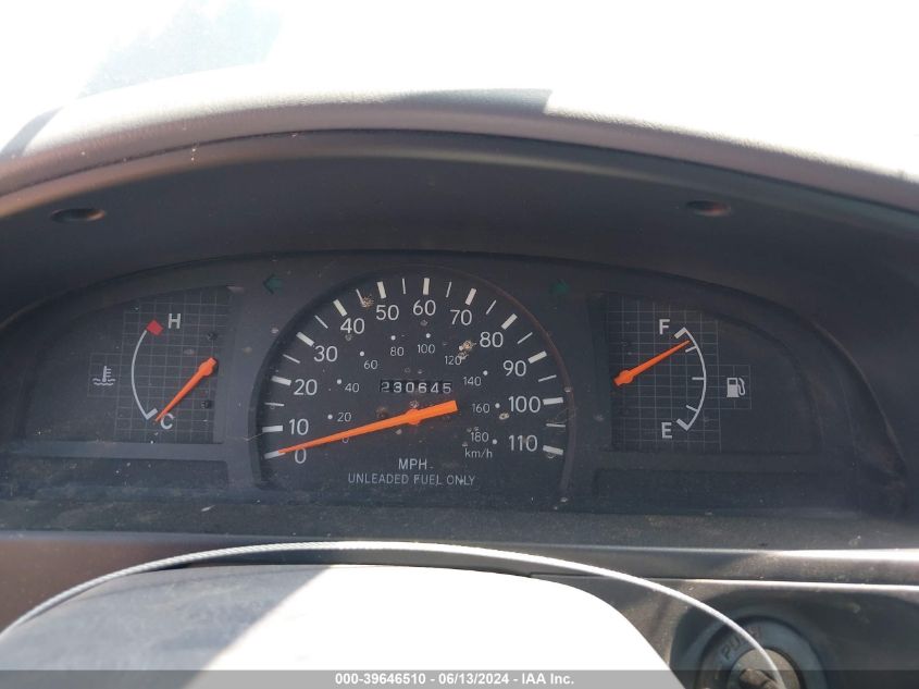 1998 Toyota Tacoma VIN: 4TAVL52N5WZ036737 Lot: 39646510