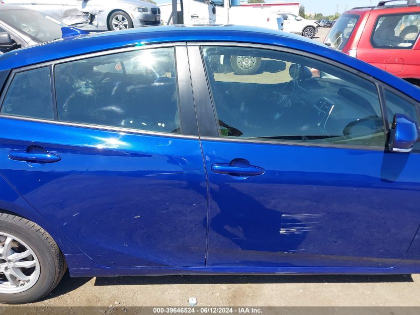 2018 Toyota Prius Two VIN: JTDKBRFU9J3066175 Lot: 39646524