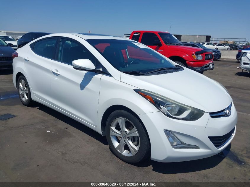 5NPDH4AE0GH713098 2016 HYUNDAI ELANTRA - Image 1