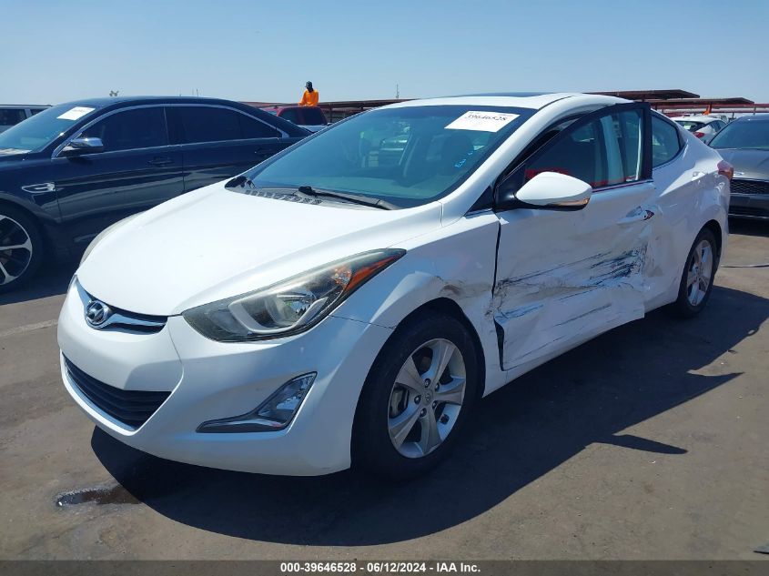 5NPDH4AE0GH713098 2016 HYUNDAI ELANTRA - Image 2