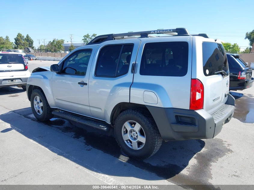 2007 Nissan Xterra S VIN: 5N1AN08U37C527578 Lot: 39646541