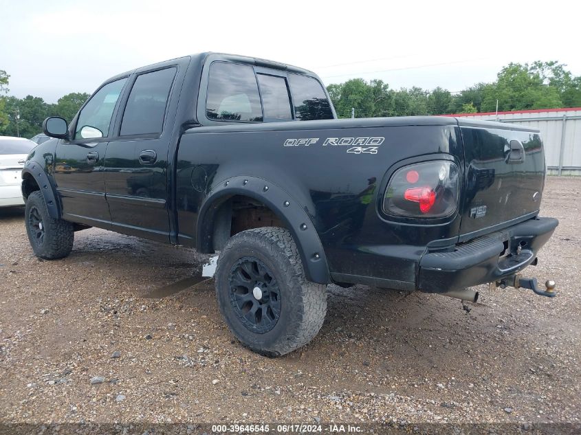 2001 Ford F-150 King Ranch Edition/Lariat/Xlt VIN: 1FTRW08L61KB32965 Lot: 39646545