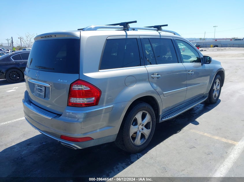 2010 Mercedes-Benz Gl 450 4Matic VIN: 4JGBF7BE6AA611120 Lot: 39646547