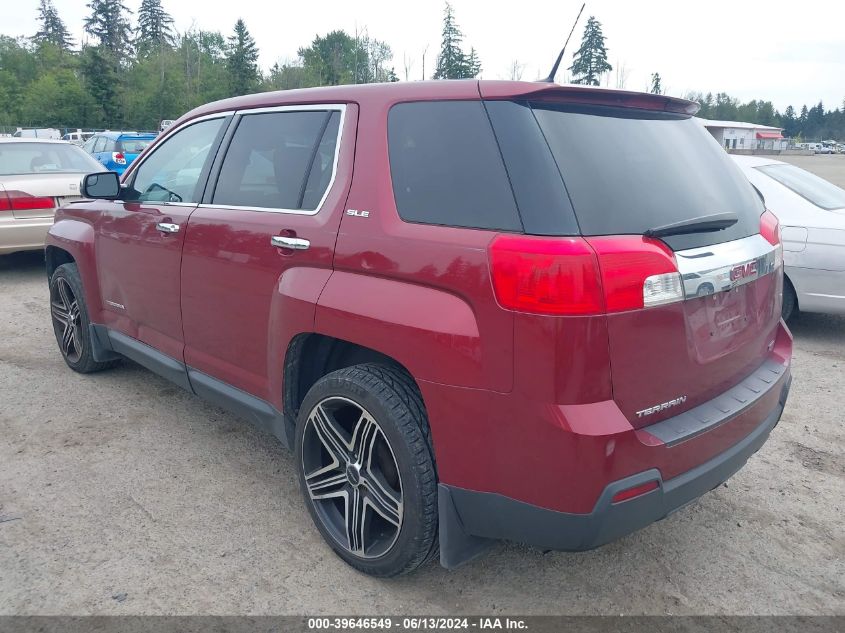 2012 GMC Terrain Sle-1 VIN: 2GKALMEK0C6240887 Lot: 39646549