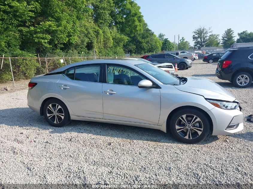 2023 Nissan Sentra Sv Xtronic Cvt VIN: 3N1AB8CV0PY256632 Lot: 39646553