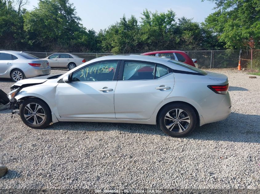 2023 Nissan Sentra Sv Xtronic Cvt VIN: 3N1AB8CV0PY256632 Lot: 39646553