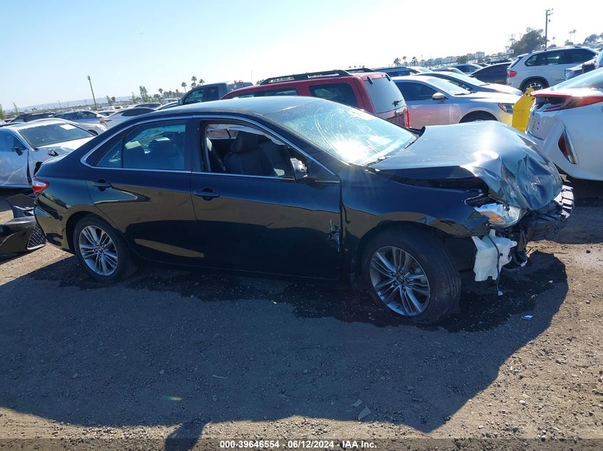 2016 Toyota Camry Se VIN: 4T1BF1FK9GU229152 Lot: 39646554