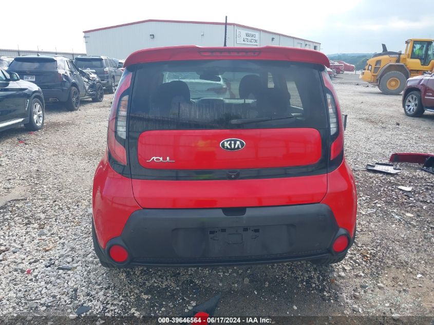 2015 Kia Soul + VIN: KNDJP3A52F7751063 Lot: 39646564