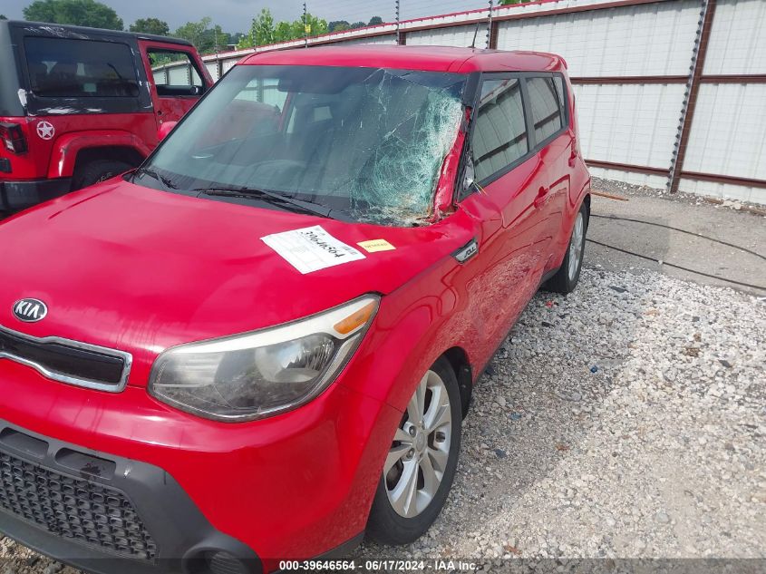 2015 Kia Soul + VIN: KNDJP3A52F7751063 Lot: 39646564