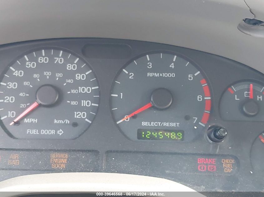 2003 Ford Mustang VIN: 1FAFP40493F348998 Lot: 39646568