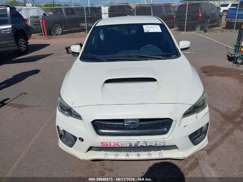 2015 Subaru Wrx VIN: JF1VA1A65F9802498 Lot: 39646573