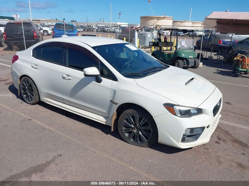 2015 Subaru Wrx VIN: JF1VA1A65F9802498 Lot: 39646573