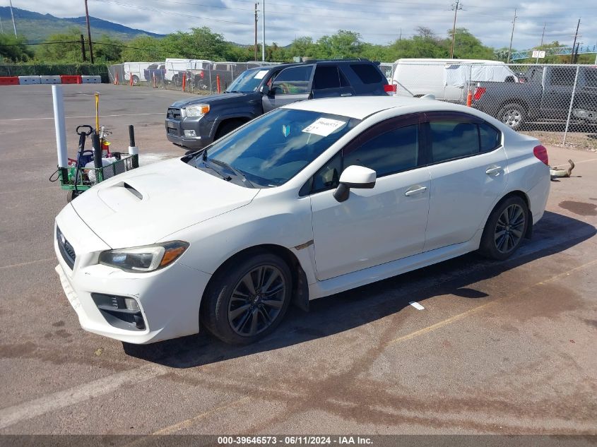 2015 Subaru Wrx VIN: JF1VA1A65F9802498 Lot: 39646573